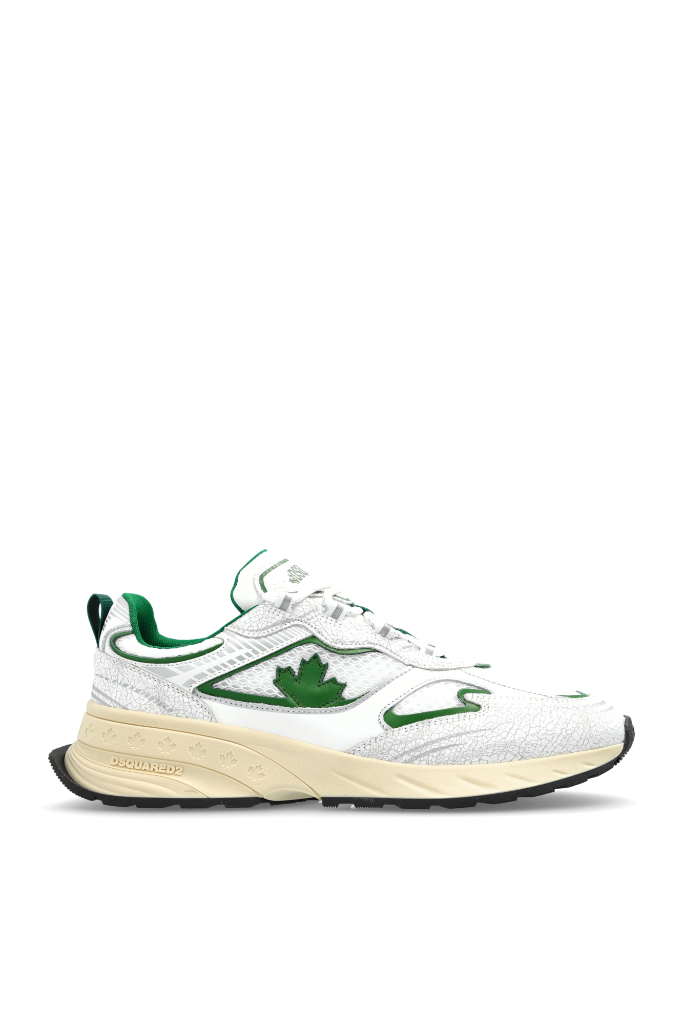 White `Sprinter` sports shoes Dsquared2 - Vitkac Canada